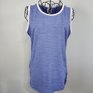 FootJoy Sleeveless Golf Top Blue Athletic Tank Women’s Medium Moisture Wicking